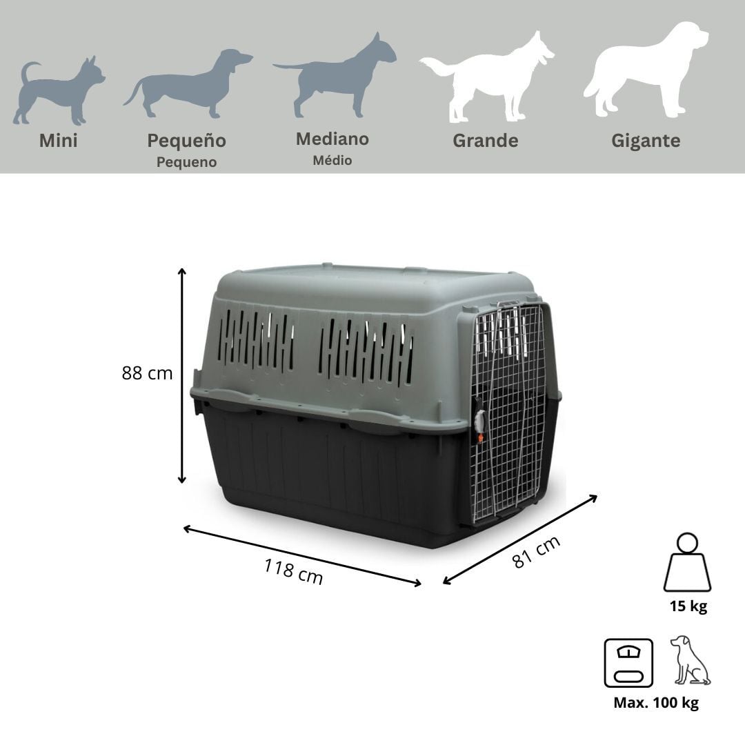 Nayeco Bracco Travel IATA Transport&iacute;n para perros, , large Imagen numero 4